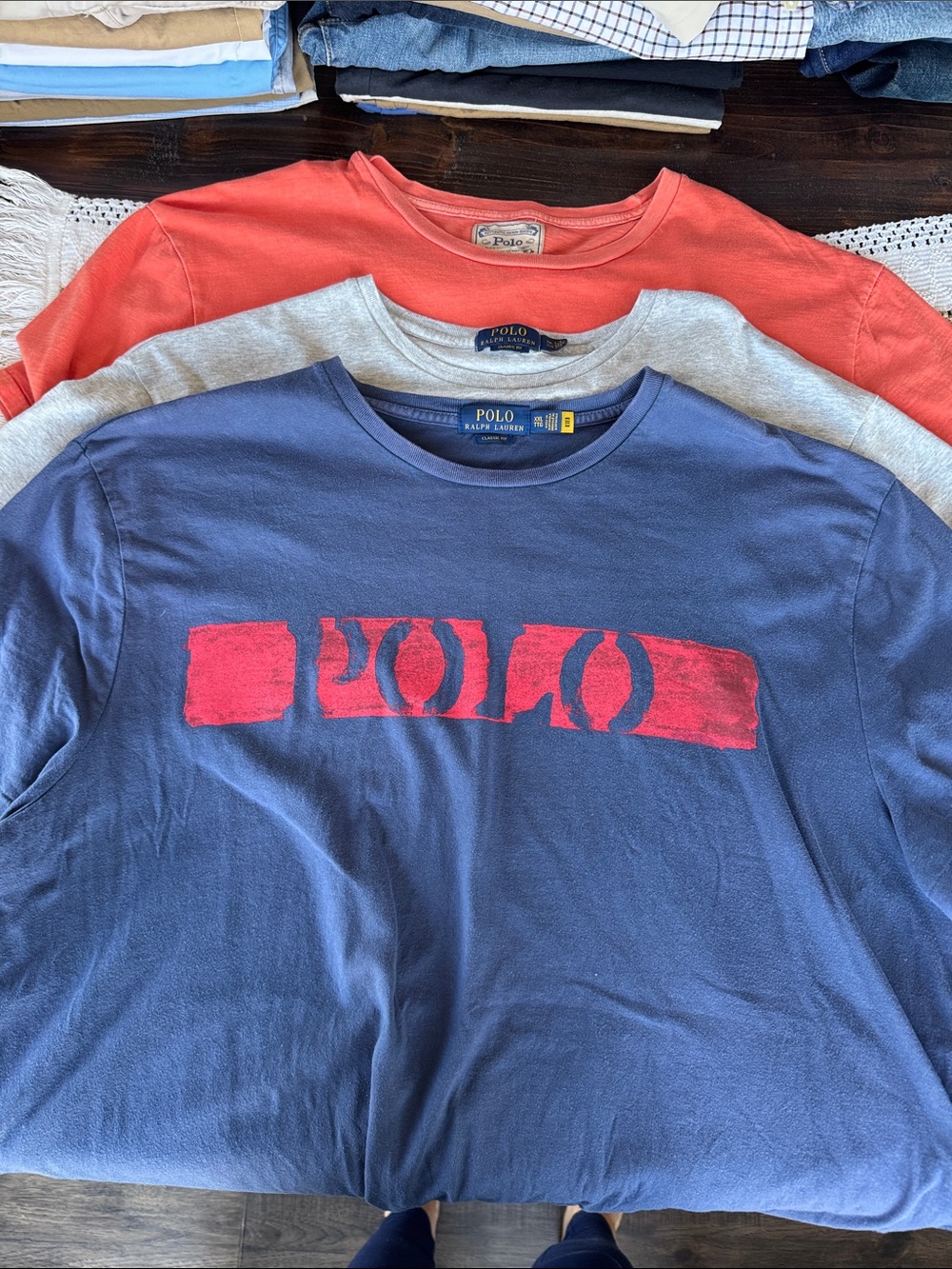 Polo by Ralph Lauren Lot of (3) Tshirts